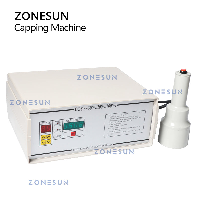 ZONESUN FK-300 15-55mm Aluminium Foil Film Induction Sealing Machine ZONESUNPRO