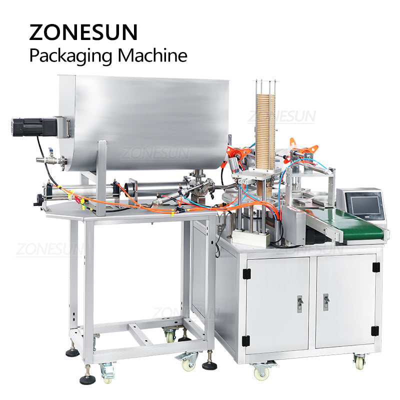 ZONESUN ZS-FS600 Automatic Cup Ice Cream Paste Filling Sealing Machine ZONESUNPRO