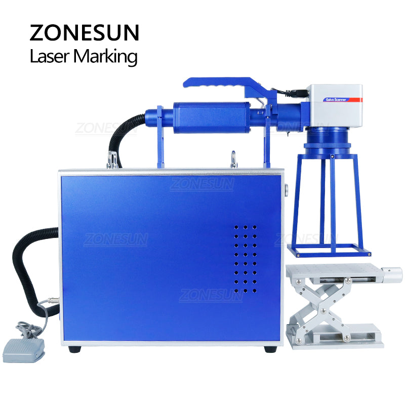 ZONESUN ZS-JG20C Fiber Laser Printing Machine ZONESUNPRO