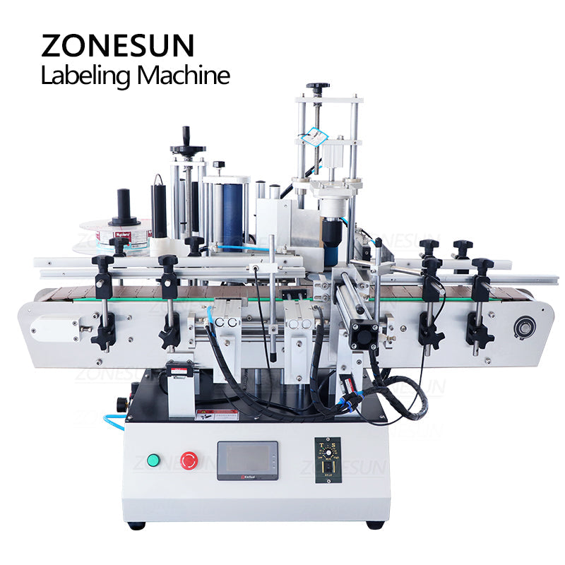 ZONESUN ZS-TB550 Automatic Round Polygonal Hexagonal Bottle Labeling Machine ZONESUNPRO