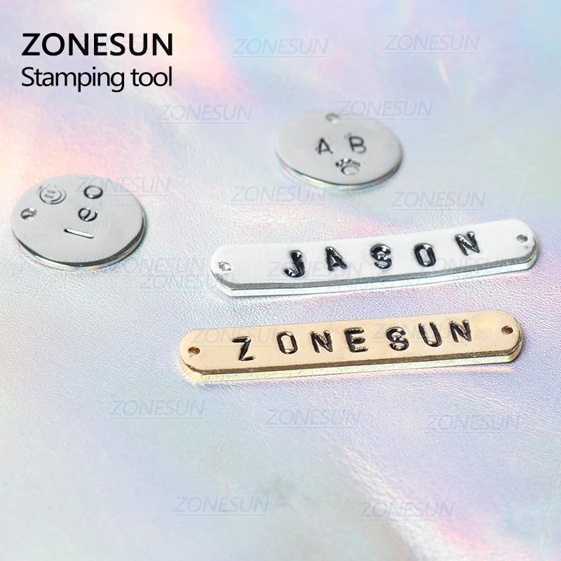ZONESUN 27PCS Alphabet Set 'A-Z' With '&' Steel Stamping Tool ZONESUNPRO