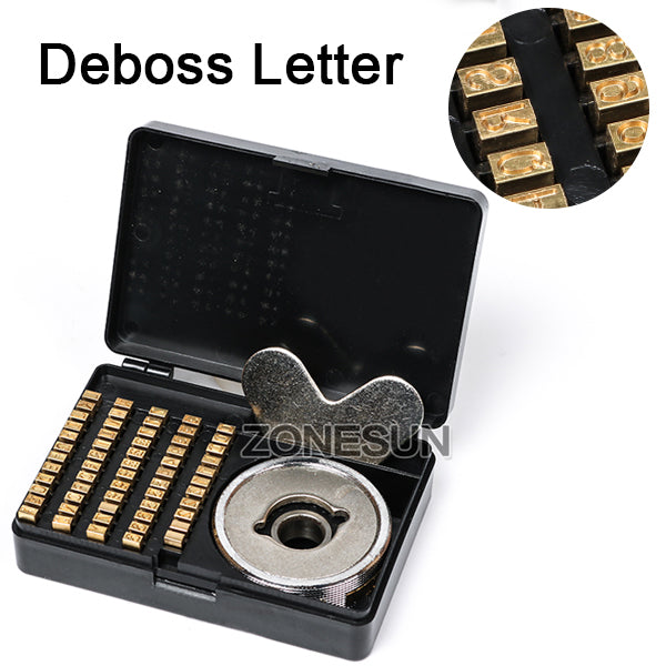 ZONESUN Heat Stamping Alphabet Set Heat Press Machine For FR900 FR770 ZONESUNPRO