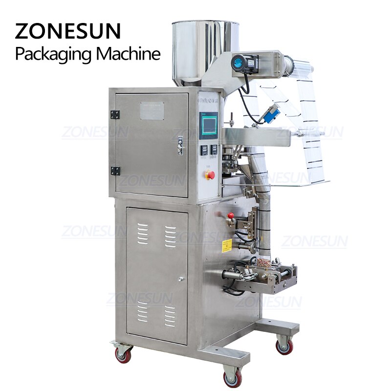 ZONESUN ZS-K100 Automatic Powder Filling Sealing Machine With Date Printer ZONESUNPRO