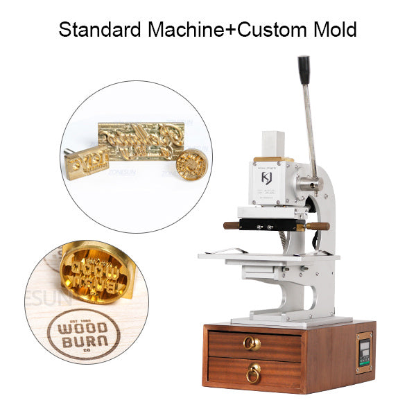 ZONESUN WT-90XTS Localizador infrarrojo Máquina de estampación en caliente multifunción con cajones