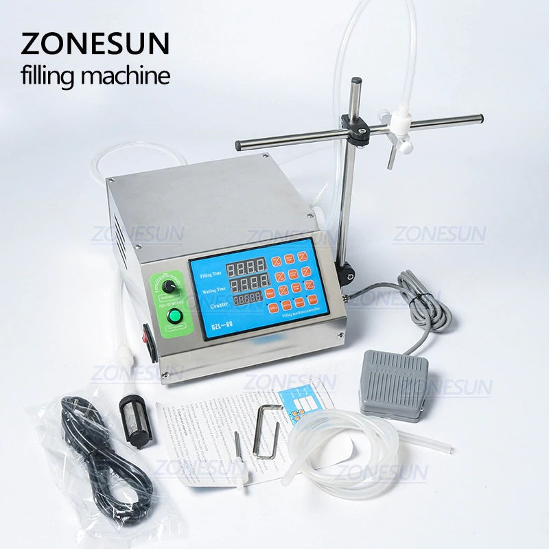 ZONESUN ZS-YTPP1 Single Nozzle Peristaltic Pump Liquid Filling Machine ZONESUNPRO