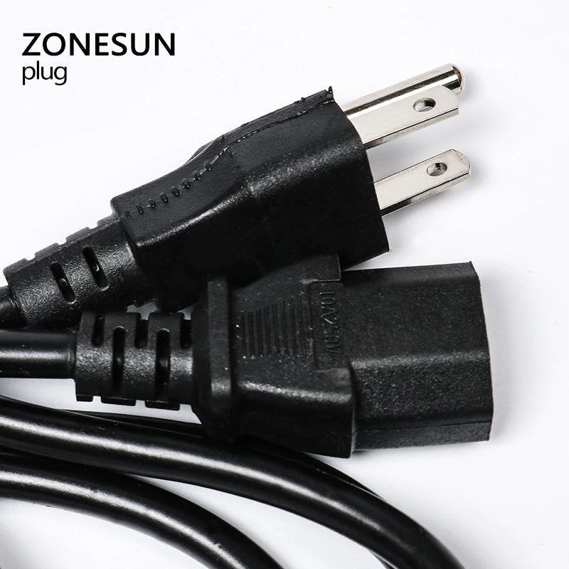 ZONESUN Universal EU GER AU CHN Plug Adapter European Germany Australia Chinese Power Socket Plug for electric filling machine ZONESUNPRO