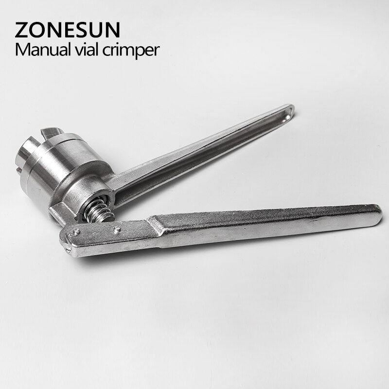ZONESUN ZS-PVC1 Manual Penicillin Bottle Capping Machine ZONESUNPRO