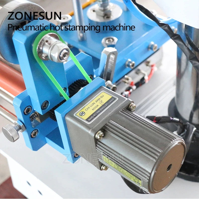 ZONESUN ZS-819H-2 115*120mm Automatic Pneumatic Stamping Machine ZONESUNPRO