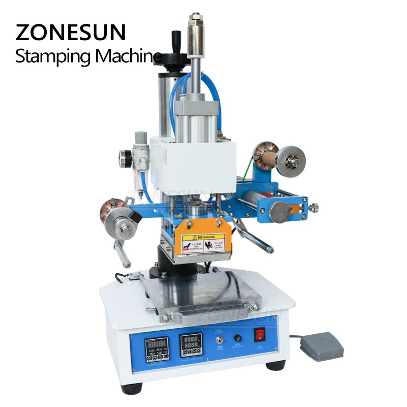 ZONESUN ZS-890H Pneumatic Hot Foil Stamping Machine ZONESUNPRO