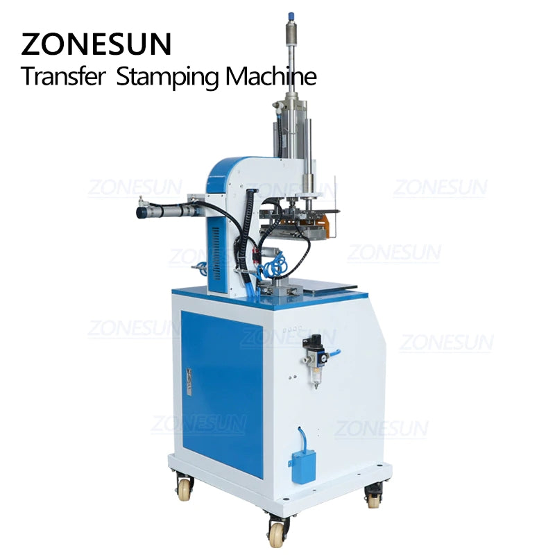 ZONESUN ZS-HTP-C 70*70mm Automatic Pneumatic Stamping Machine ZONESUNPRO
