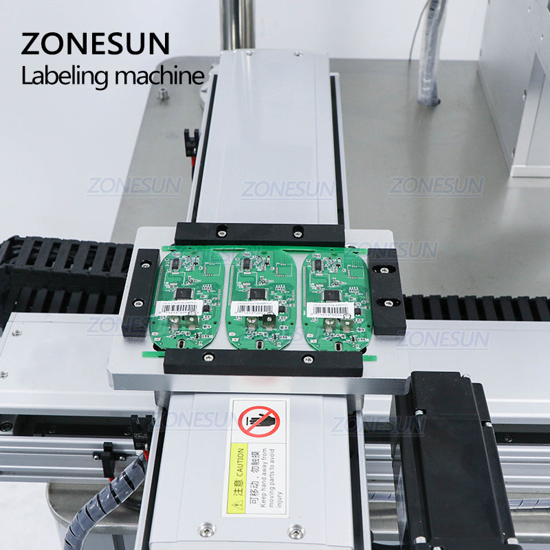 ZONESUN ZS-TB452Z Semi Automatic Circuit Board Flat Labeling Machine ZONESUNPRO