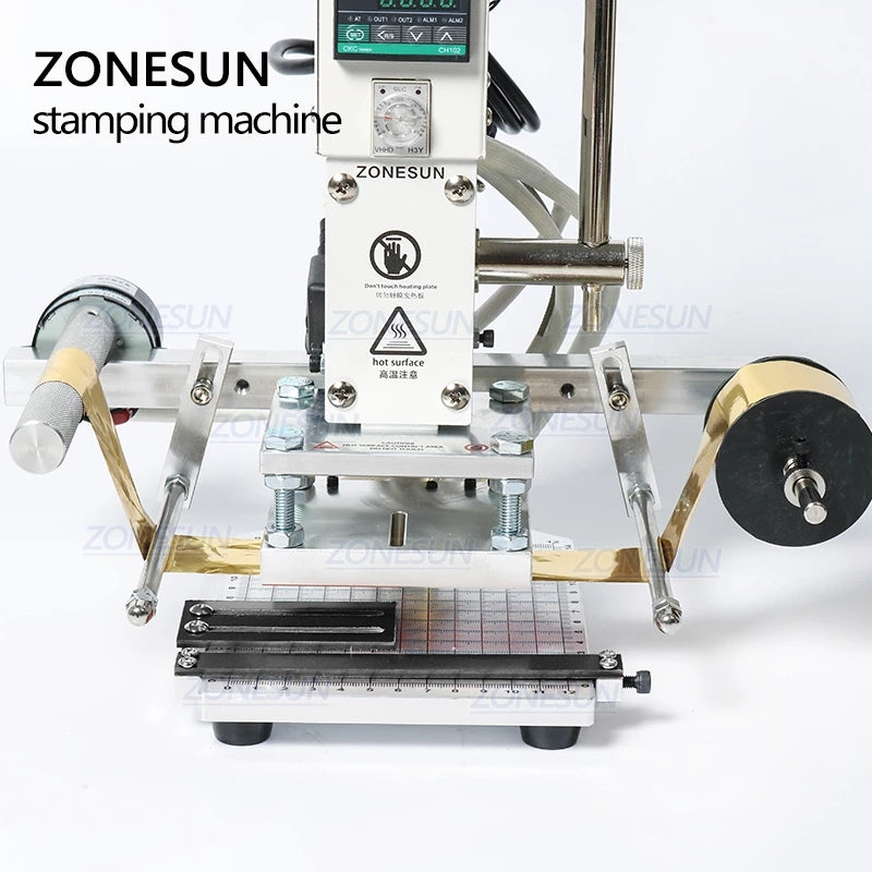 ZONESUN ZS-90A Manual Metal Hot Foil Stamping Machine ZONESUNPRO