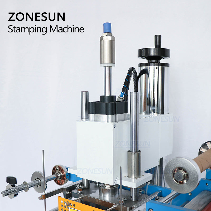 ZONESUN ZS-819R Simulator Cursived Surface Pneumatic Stamping Machine ZONESUNPRO