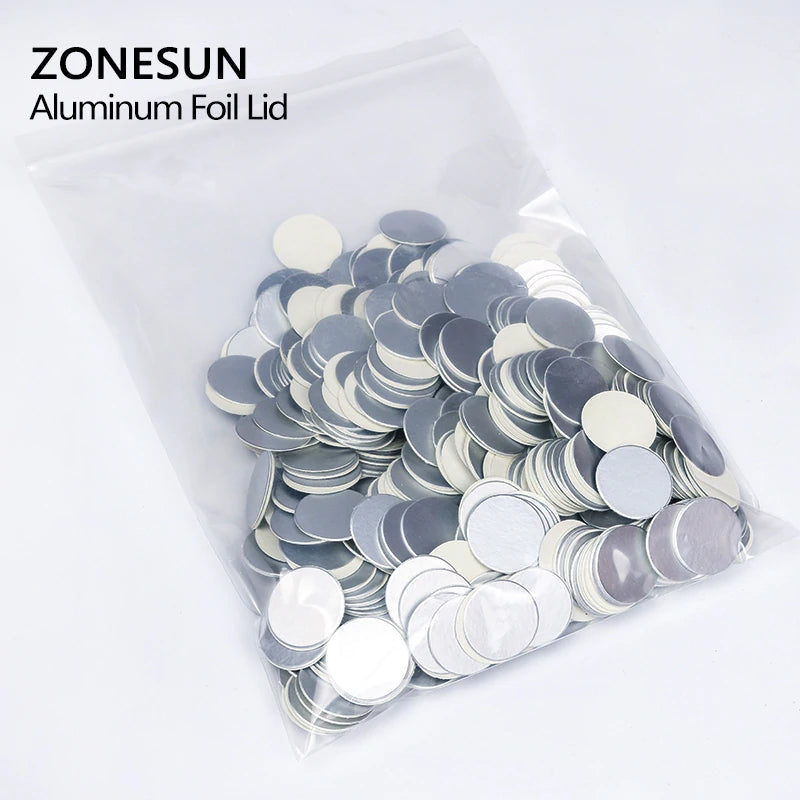 ZONESUN For Induction Sealing Customized Size Aluminum Foil Lid ZONESUNPRO