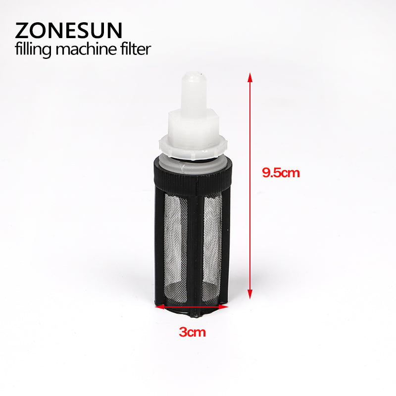 ZONESUN Easy to Change GFK-160 KC-280 Digital Water Juice Milk Filling Machine Filter ZONESUNPRO
