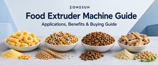 Food Extruder Machine: Applications, Benefits and Buying Guide