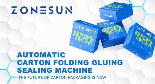 ZONESUN ZS-FHJ300B AUTOMATIC CARTON FOLDING MACHINE GLUING SEALING MACHINE：Streamline Your Packaging Process