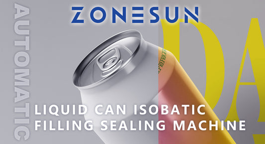 ZONESUN AUTOMATIC BEER CANNING LINE TIN CAN FILLING AND SEALING MACHINE - STREAMLINING BEVERAGE PACKAGING