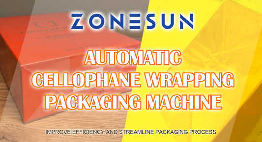 ZONESUN ZS-MSFM750A AUTOMATIC CELLOPHANE WRAPPING PACKAGING MACHINE