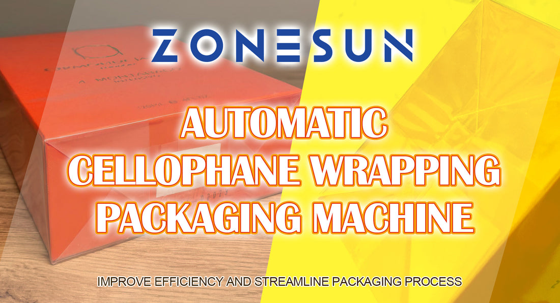 Automatic cellophane wrapping packaging machine for efficient streamlined packaging