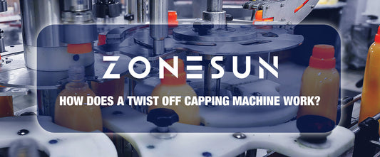 How Does a Twist Off Capping Machine Work?