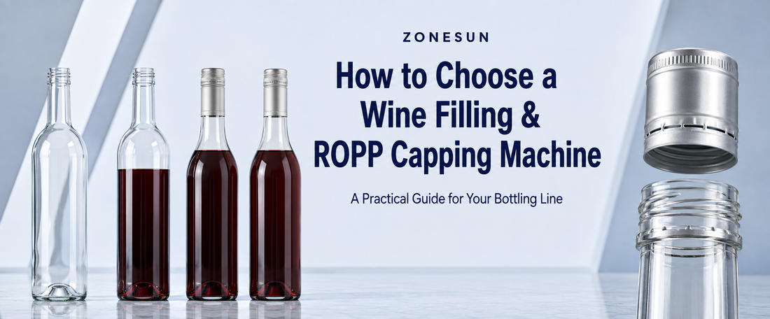 How to Choose a Wine Filling and ROPP Capping Machine
