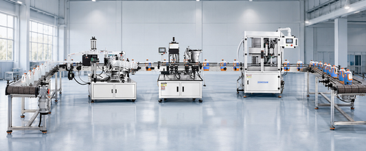 ZONESUN automatic liquid detergent bottling line