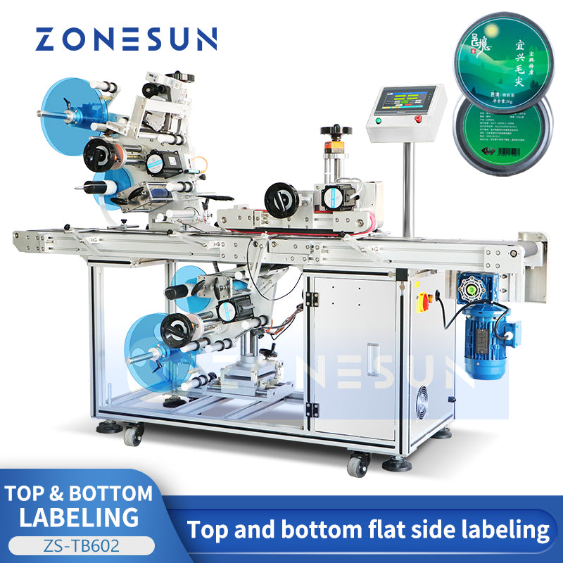 Top & Bottom Labeling Machine