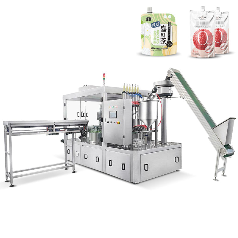 Spout Pouch Filling Machine