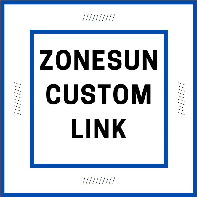 ZONESUN Customized link Cost Different for Order Price Different