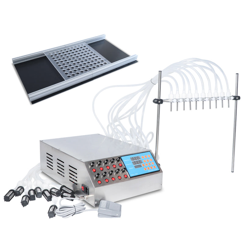 ZONESUN ZS-YTPP10 Electric 10 Nozzles Peristaltic Pump Liquid Filling Machine