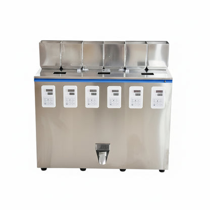 ZONESUN ZS-GWF4 4 Hoppers Granule Powder Filling Weighing Machine