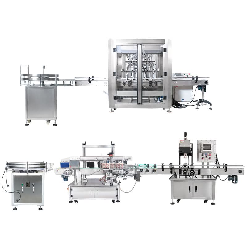 ZONESUN ZS-FAL180EX Explosion-Proof Bottling Line for Chemicals Liquids and Creams Zonesun