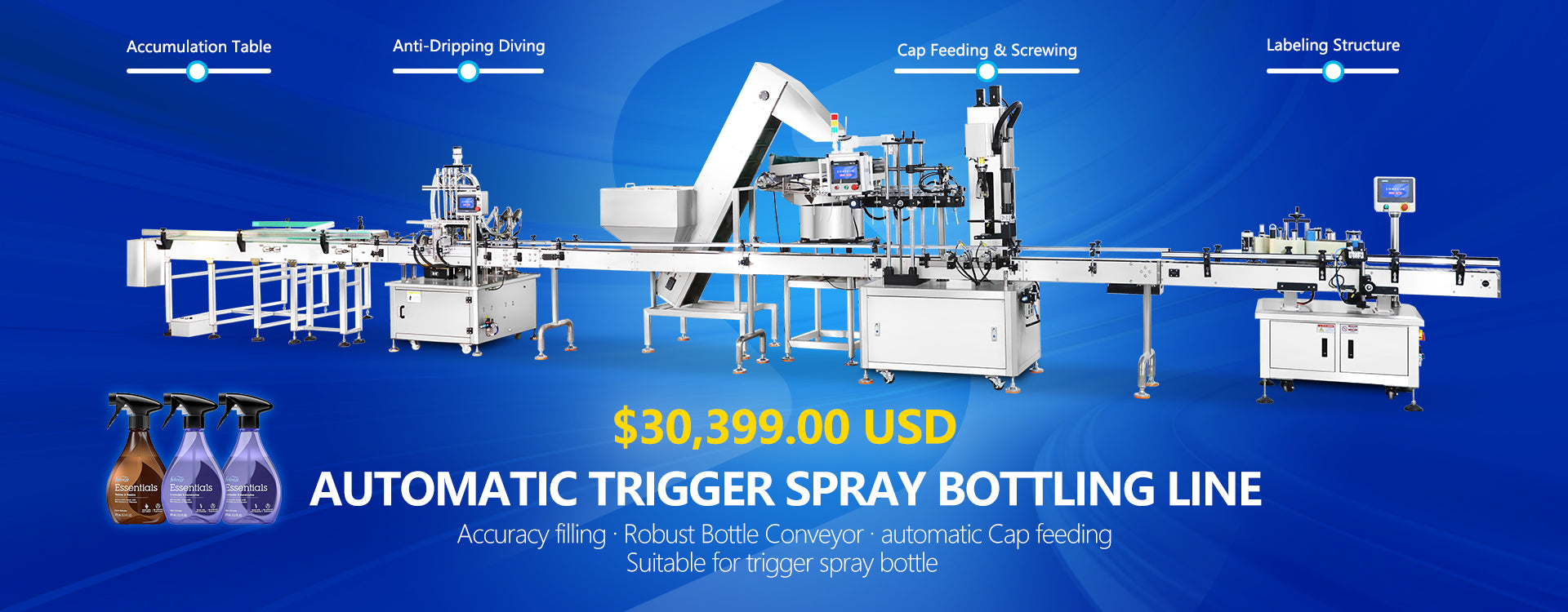 spray bottle production line