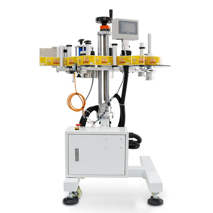 ZONESUN ZS-TB852 Round Surface Square Side Labeling Machine With Date Corder