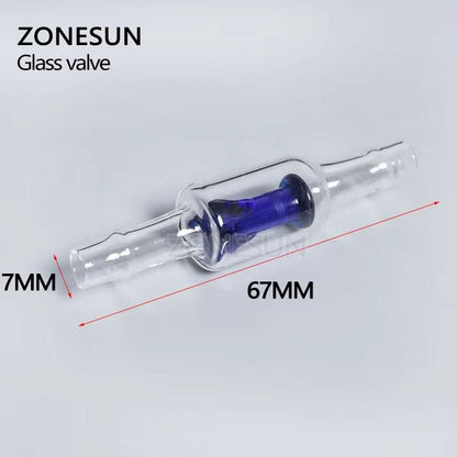 ZONESUN One-way Valve Magnetic Pump Filling Machine Inline Fluids Non-return