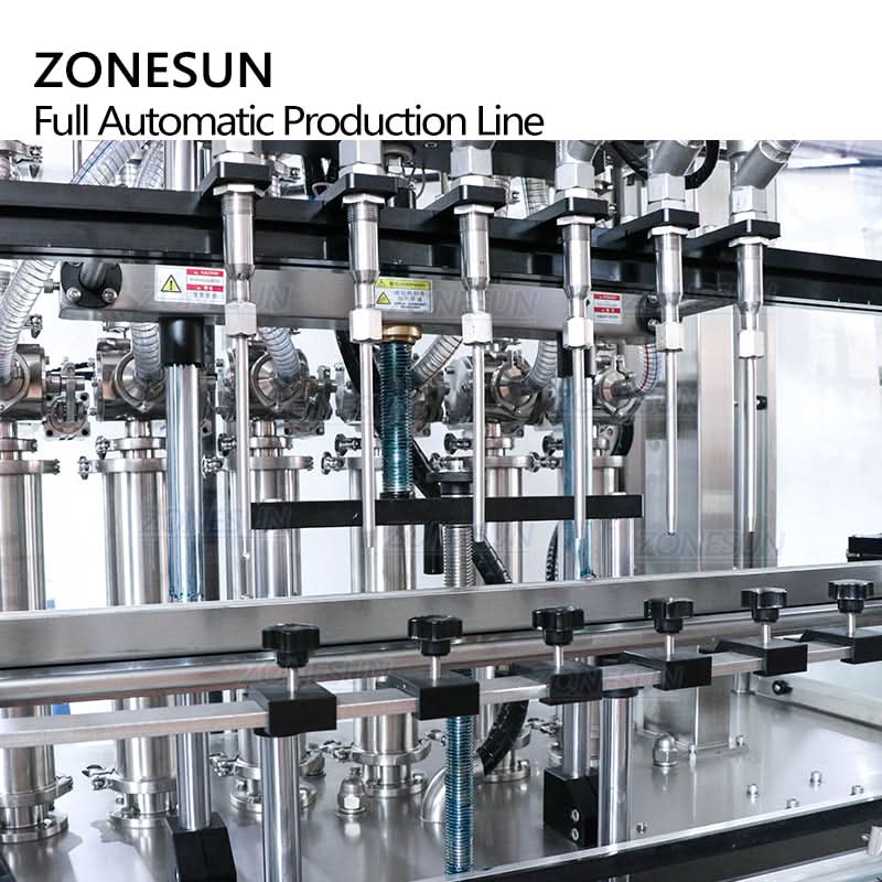 ZONESUN ZS-FAL180EX Explosion-Proof Bottling Line for Chemicals Liquids and Creams Zonesun