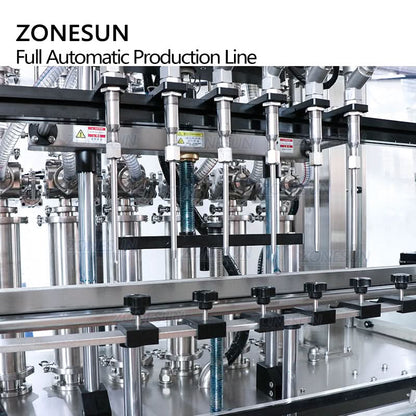 ZONESUN ZS-FAL180EX Explosion-Proof Bottling Line for Chemicals Liquids and Creams Zonesun