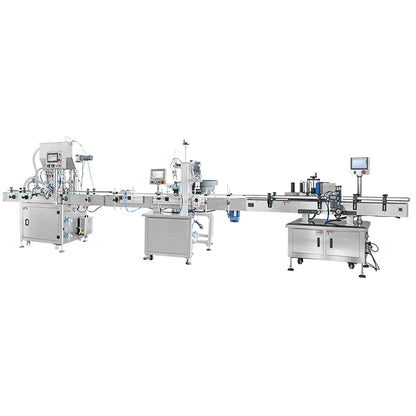 ZONESUN ZS-FAL180R9/ZS-DPCL1 Custom Automaitc Filling Capping Labeling Production Line