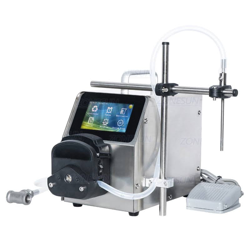 ZONESUN ZS-YTPP6001 1-100ml Semi Automatic Peristaltic Pump Liquid Filling Machine