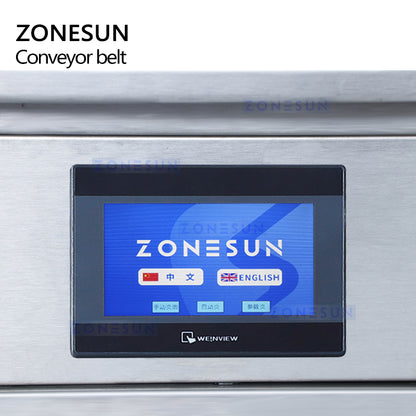 ZONESUN ZS-CB110 Automatic Desktop Conveyor Belt For Production Line