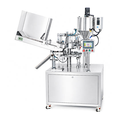 ZONESUN ZS-FS009A Automatic Aluminum Tube Filling Folding Sealing Machine for Gel and Hand Cream