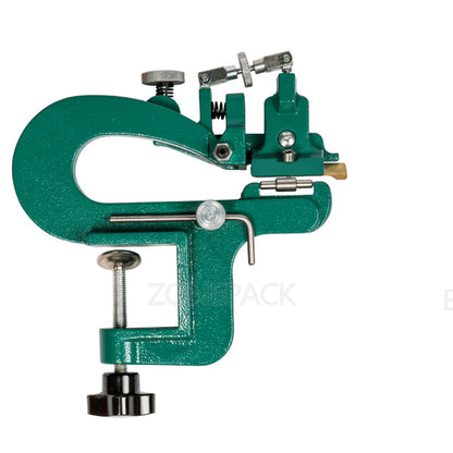 ZONESUN Leather Paring Device Kid Manual Leather Skiver Hand Skiving Machine