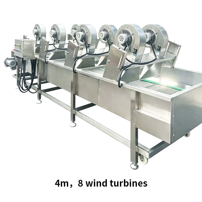 ZONESUN ZS-CT5 Automatic Mesh Belt Cooling Conveyor for Industrial Food Production