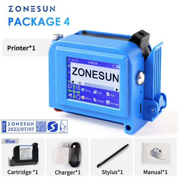 ZONESUN ZS-DC1 Portable Handheld Inkjet Printing Machine  ZONESUNPRO