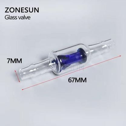 ZONESUN One-way Valve Magnetic Pump Filling Machine Inline Fluids Non-return