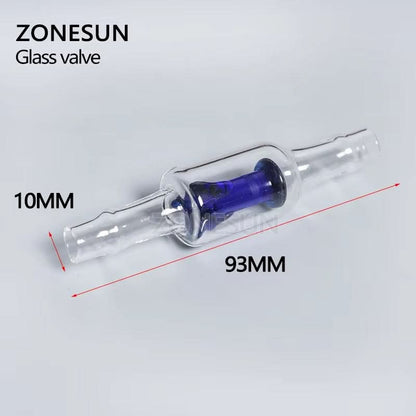 ZONESUN One-way Valve Magnetic Pump Filling Machine Inline Fluids Non-return