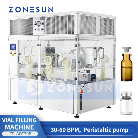 ZONESUN ZS-AFCL9 Sterile Automatic Vial Packaging Line for Pharmaceutical and Cosmetic Use  ZONESUNPRO