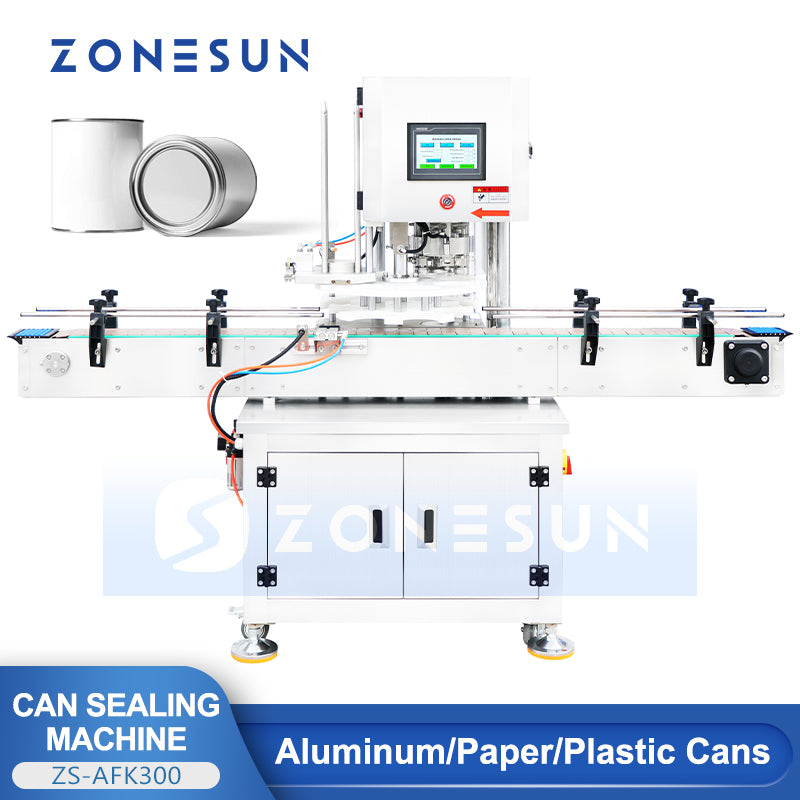ZONESUN ZS-AFK300 Automatic Electric Can Capping Sealing Machine