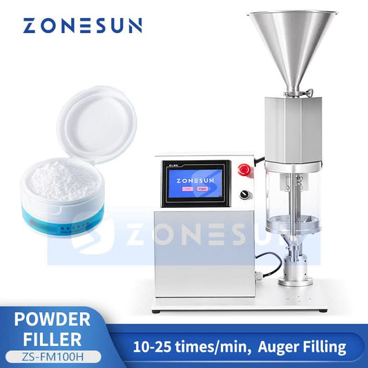 ZONESUN ZS-FM100H Precision Powder Filling Machine for Accurate Small Dose Packaging